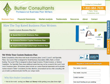 Tablet Screenshot of businessplan.financial-projections.com