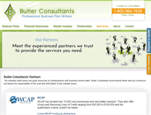 Tablet Screenshot of partners.financial-projections.com